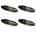 Set of 4 Fuel Injector Nozzle Assy for Kubota V2203 V2003 D1703 (–) 16454-53905