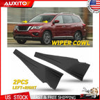 Set of 2 Wiper Cowl Extension Trim LH RH for Nissan Pathfinder (2013–2020) 66895-3KA0A