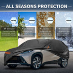 Waterproof Car Cover for Toyota Aygo X (2022–2024) with Zipper