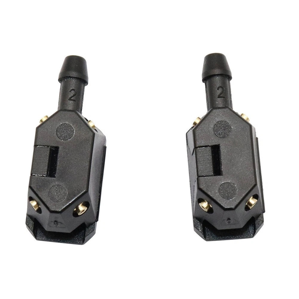 1 Pair Windshield Washer Wiper Sprayer Nozzle for