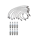 Denso 8mm Wire Set & 8 Platinum TT Spark Plugs Kit for Chevy GMC V8