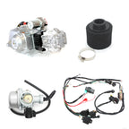 BT 125cc Auto Engine Motor + Wiring Kit + Carby for Quad Dirt Bike ATV