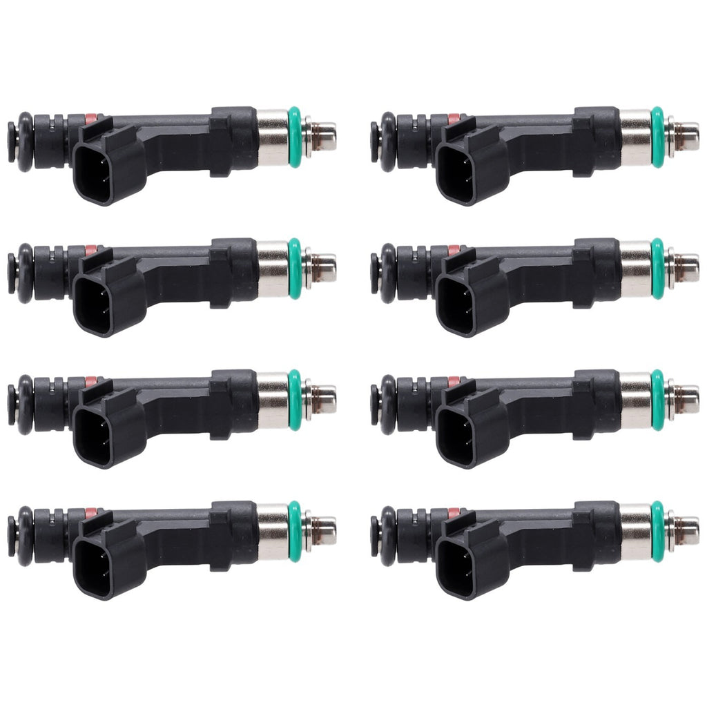Set of 8 Fuel Injectors for Ford E350 Van E450 Super Duty