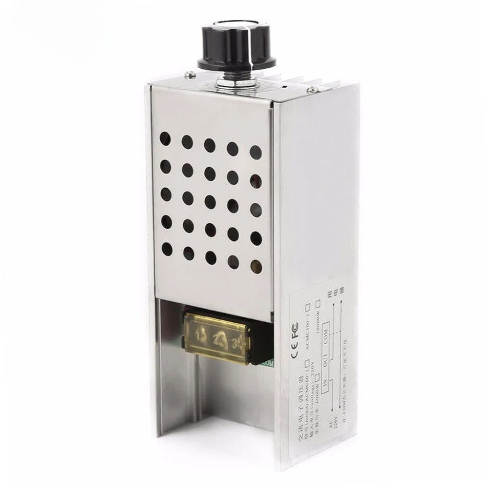 Thyristor Regulator Dimmer 6000W AC 220V with Metal Film & Safety Capacitors
