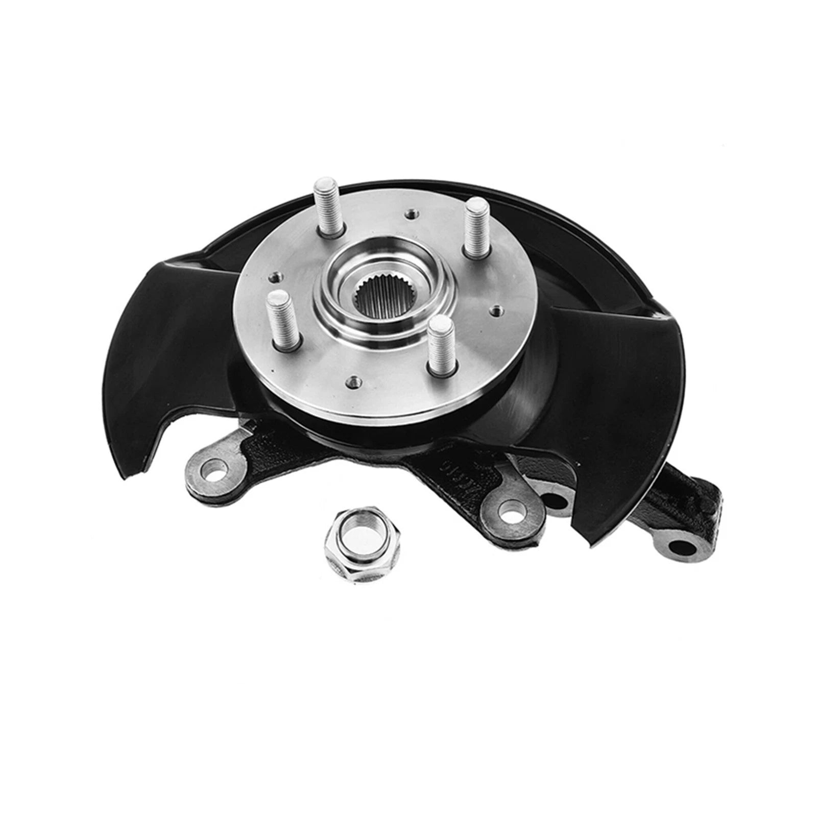 Front Left Steering Knuckle & Wheel Hub Bearing for Honda Civic (2001–2002)