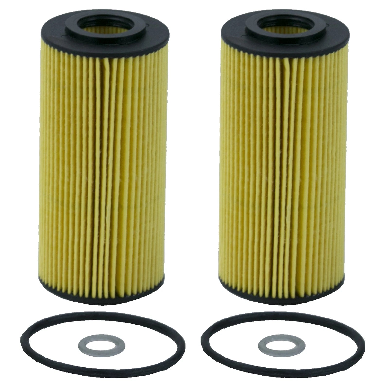 Set of 2 Wix Engine Oil Filters for (Cartridge Lube Metal Free)