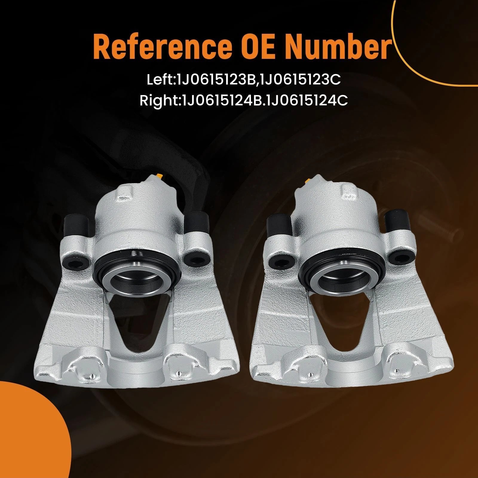 Front Brake Calipers for Audi TT (1998–2006)