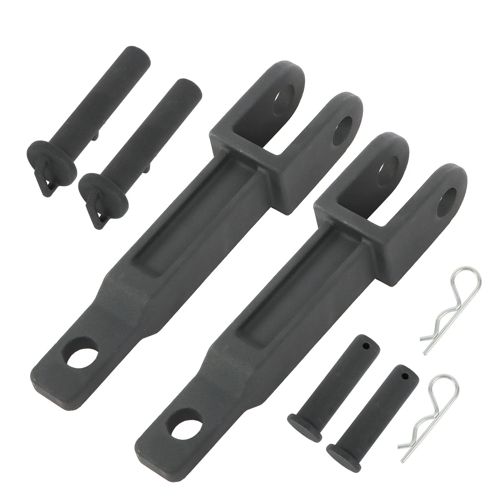 2X Towing Hooks with Pull Pin for Peterbilt 384 387 Kenworth T170 (2007-2018)