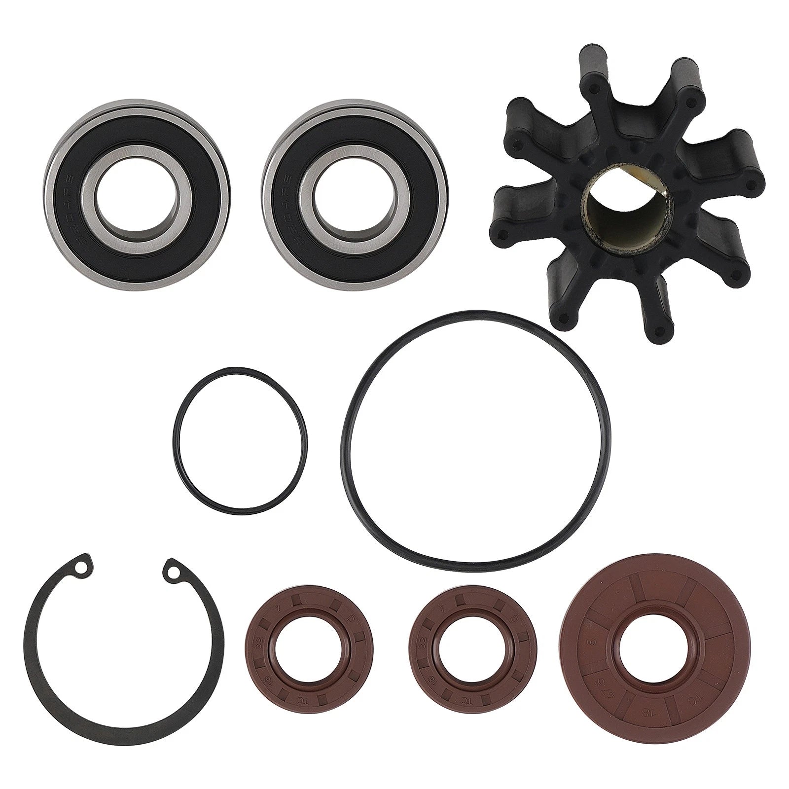 Impeller Kit for Mercruiser Sea Water Pump (46-807151A9, 807151A12)