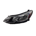 Driver Side Halogen Headlight Assembly w/o Daytime Running Lamp and Projector