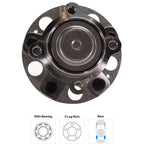 Set of 2 Wheel Hubs for Honda Accord (2014–2020) Rear Left & Right 5 Lug