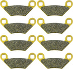 Front Rear Brake Pads for Polaris Sportsman 850 800 570 550 450 HO (2008–2023)