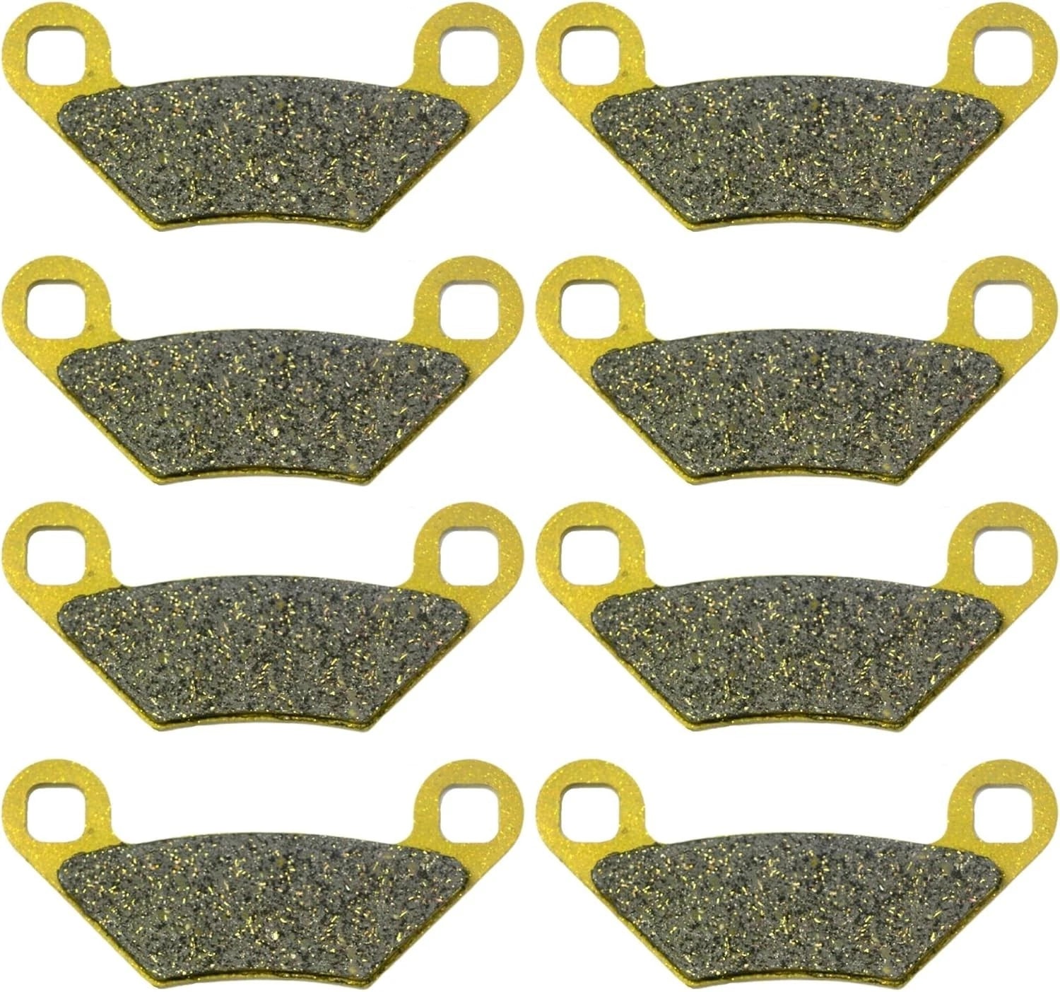 Front Rear Brake Pads for Polaris Sportsman 850 800 570 550 450 HO (2008–2023)