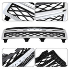 Grille Assembly for Silverado 2500 HD 3500 HD (2011–2014) Black Chrome