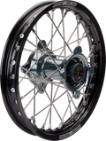 Wheel Assembly for Moose Offroad SX-1 (Rear) - Black Wheel/Gray Hub