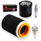 Air Filter Foam & Guide Cage Cap & Oil Filter for Yamaha Grizzly 350-450 (2007-2014)