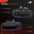 2X Front Exterior Door Handle for Dodge Charger Challenger (2006-2010)