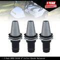 Set of 3 Collet Chucks for CAT40 (4" Length)