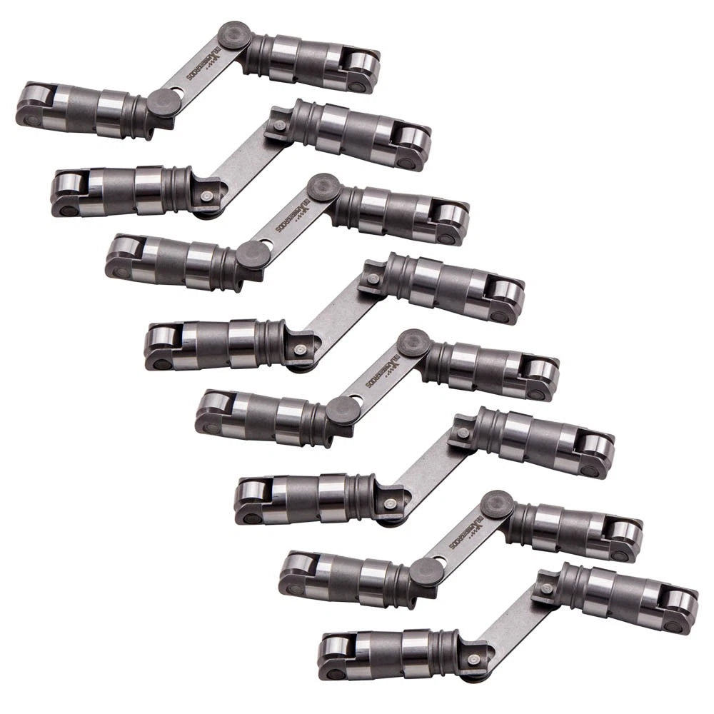 16 Pcs Hydraulic Roller Lifter Set for Ford 302 289 221 255 260 400M 351M 351W