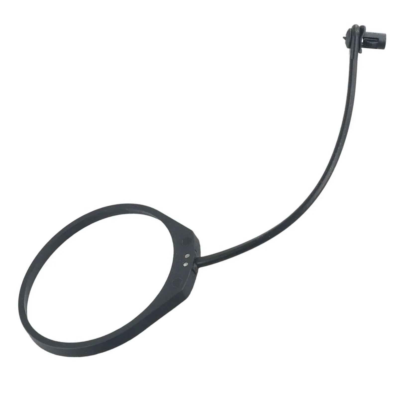 Inner Cap Cord Rope Cable Strap Tether Black Rubber for Car