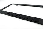 License Plate Frame Premium Matte Black for Dodge Charger Challenger (2006–2023)