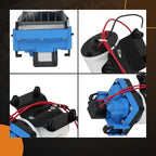 Water Pressure Diaphragm Pump for RV Boat Marine (12V/24V DC) (3.5GPM–55PSI)