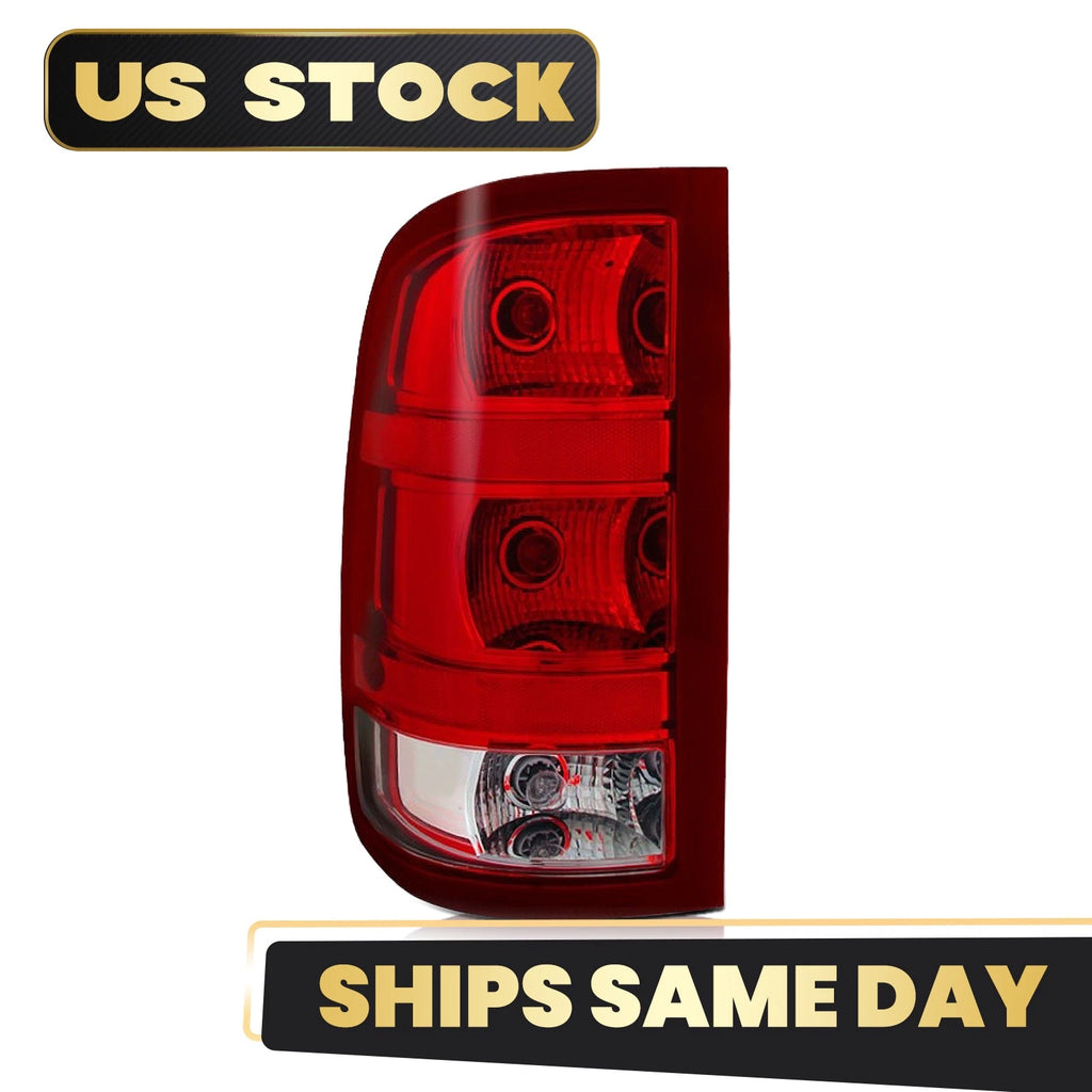 Tail Light Brake Lamp Left Driver Side for GMC Sierra 1500 2500HD 3500HD (2007–2013)