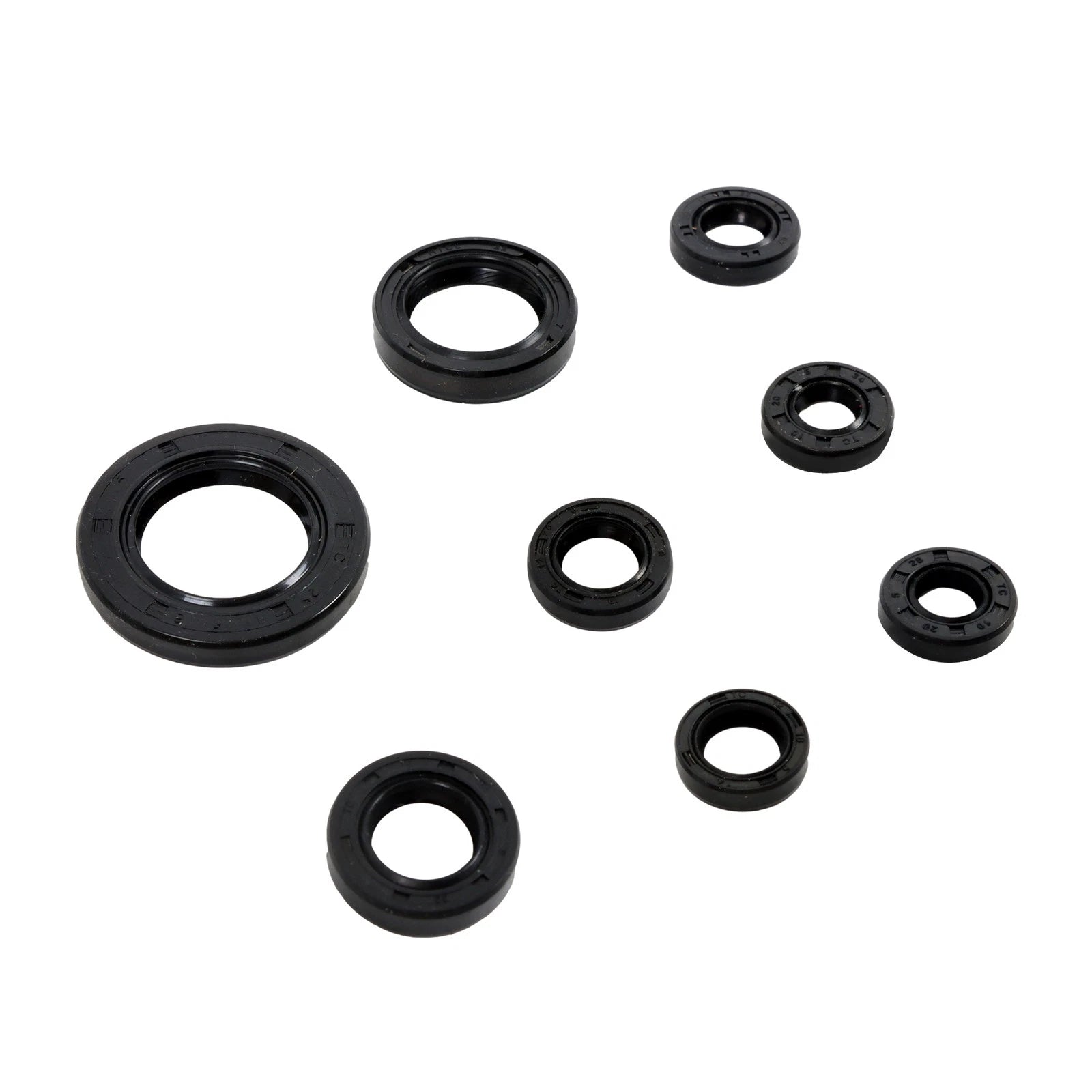 8PCS Engine Oil Seal Kit for Honda TRX350 Rancher (2000-2006)