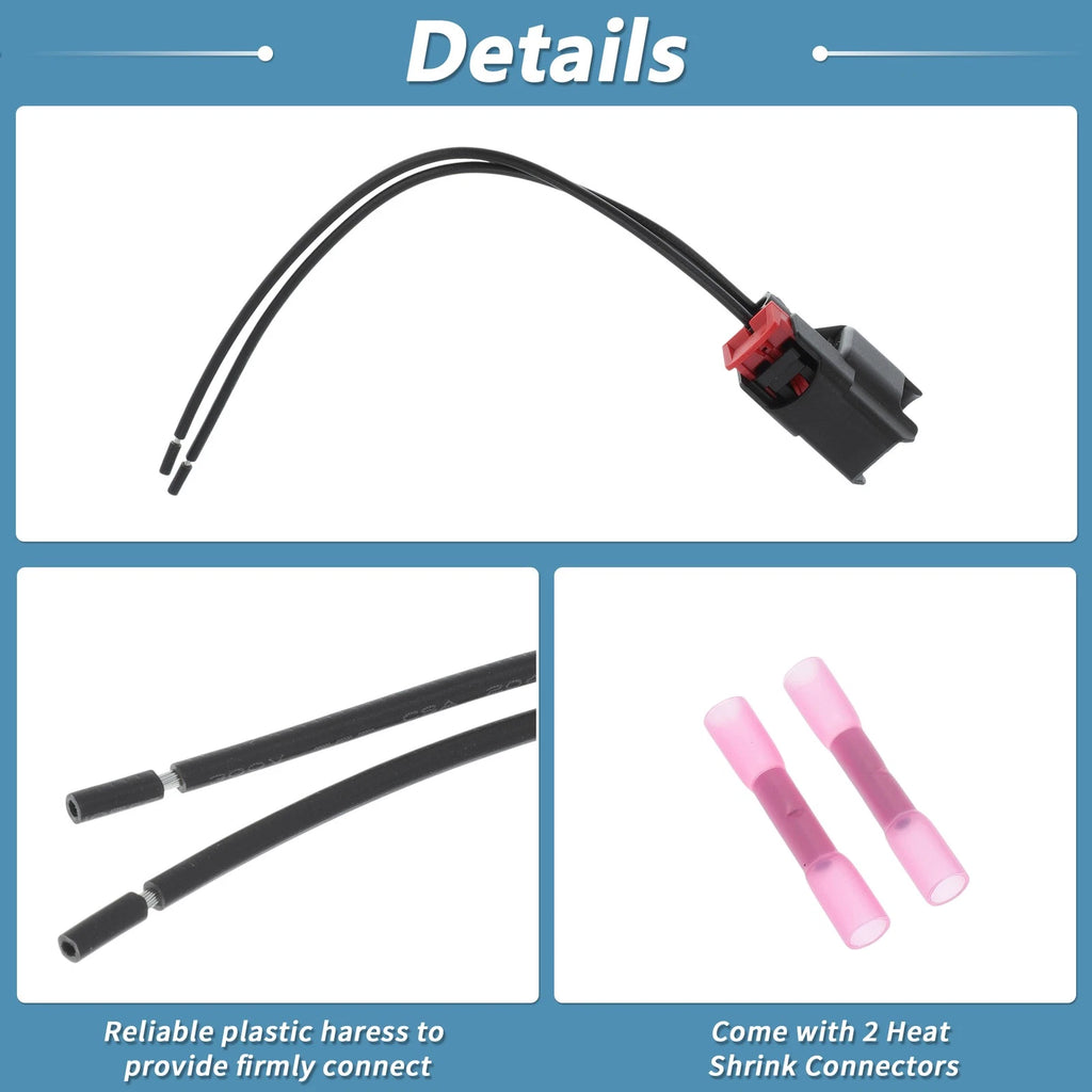 ABS Wheel Speed Sensor Connector for Dodge Jeep (88861094/52125003AB)
