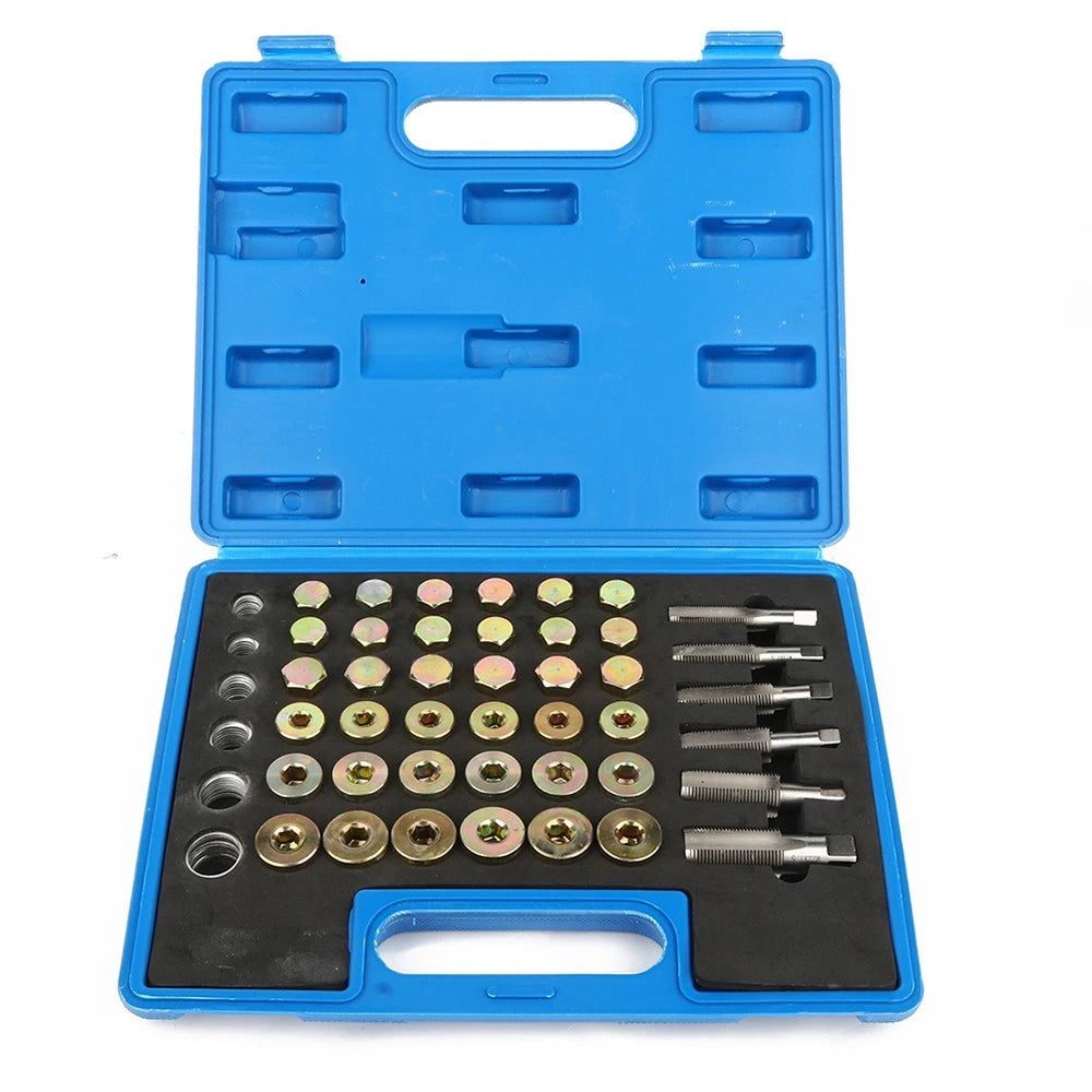 114pc Oil Pan Thread Repair Kit for M13 - M22 (Universal)