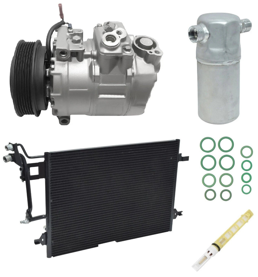 AC Compressor Kit with Condenser for Volkswagen Passat 2.8L (1998–2000)