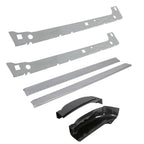 Set of 2 Rocker Panels with Cab Corners for Chevy Silverado (1999-2007)