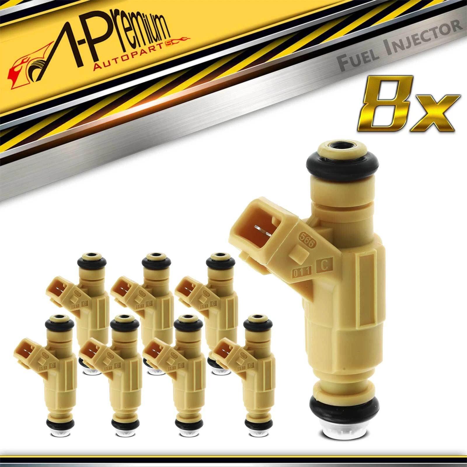 8x Fuel Injectors for Ford Taurus (1996–1998)