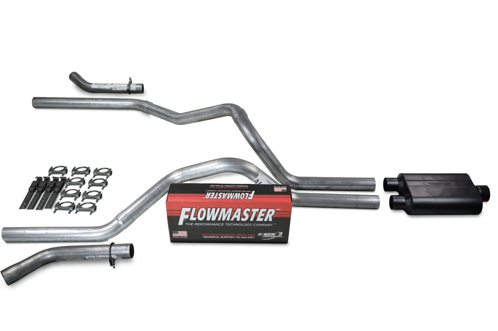 Dual Exhaust Kit for Chevy GMC 1500 (1988–1995) Flowmaster 40 Series