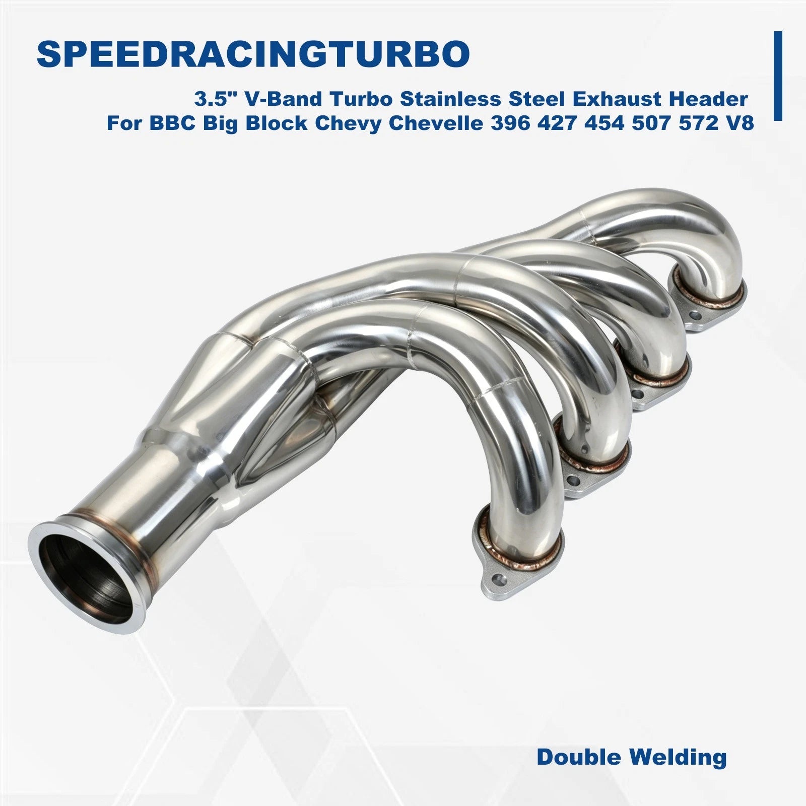 Exhaust Header for Chevy Big Block V8 (396-572) Chevelle Camaro