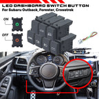 LED Dashboard Control Switch Button for Subaru Impreza (2016–2025) & Crosstrek (2018–2025)
