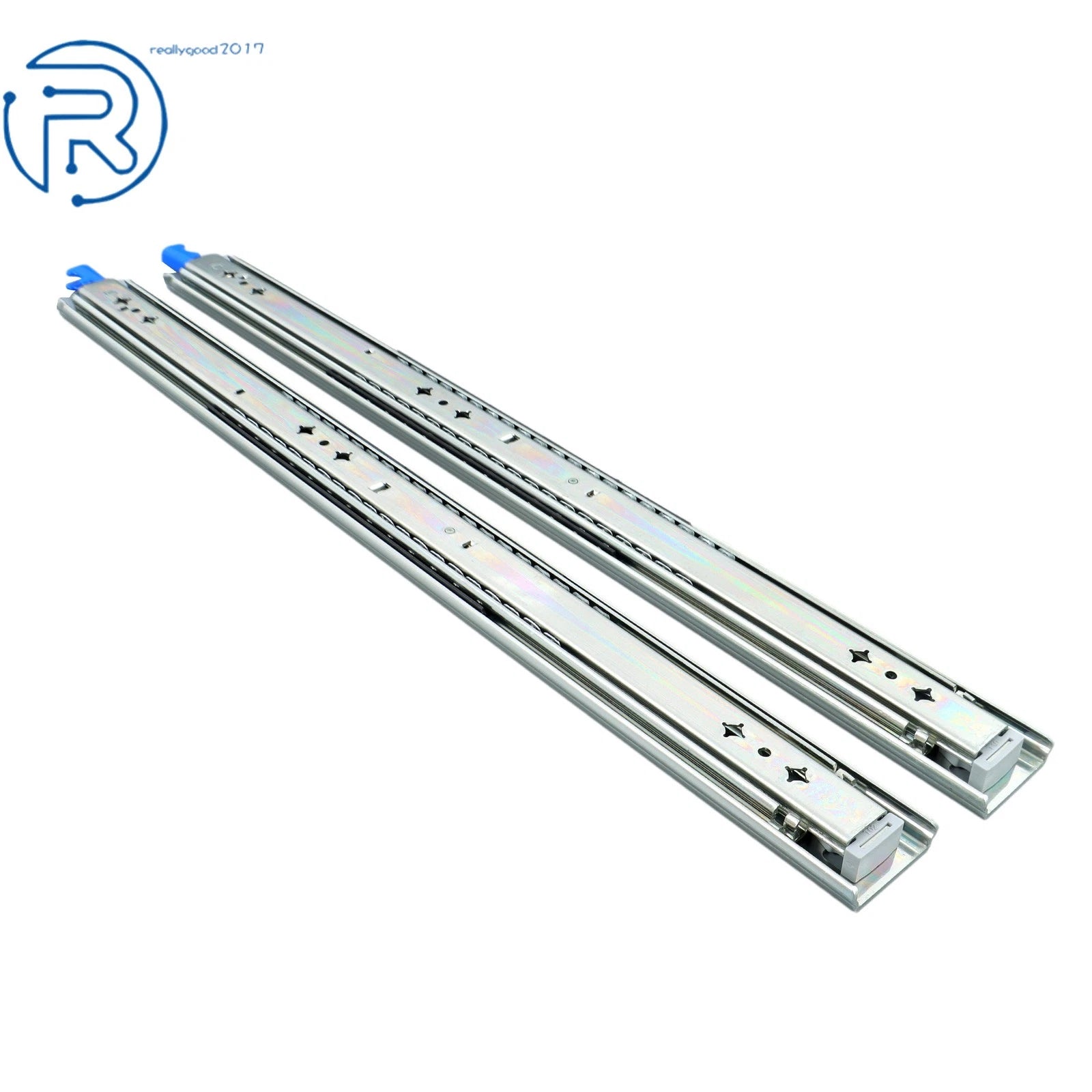 1 Pair 24 Inch Heavy Duty Drawer Slides 250 Lbs Extension Rails