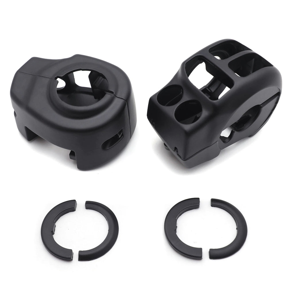 Switch Housing Cover Kit for Harley Touring (2014–2017) #71500185 Black