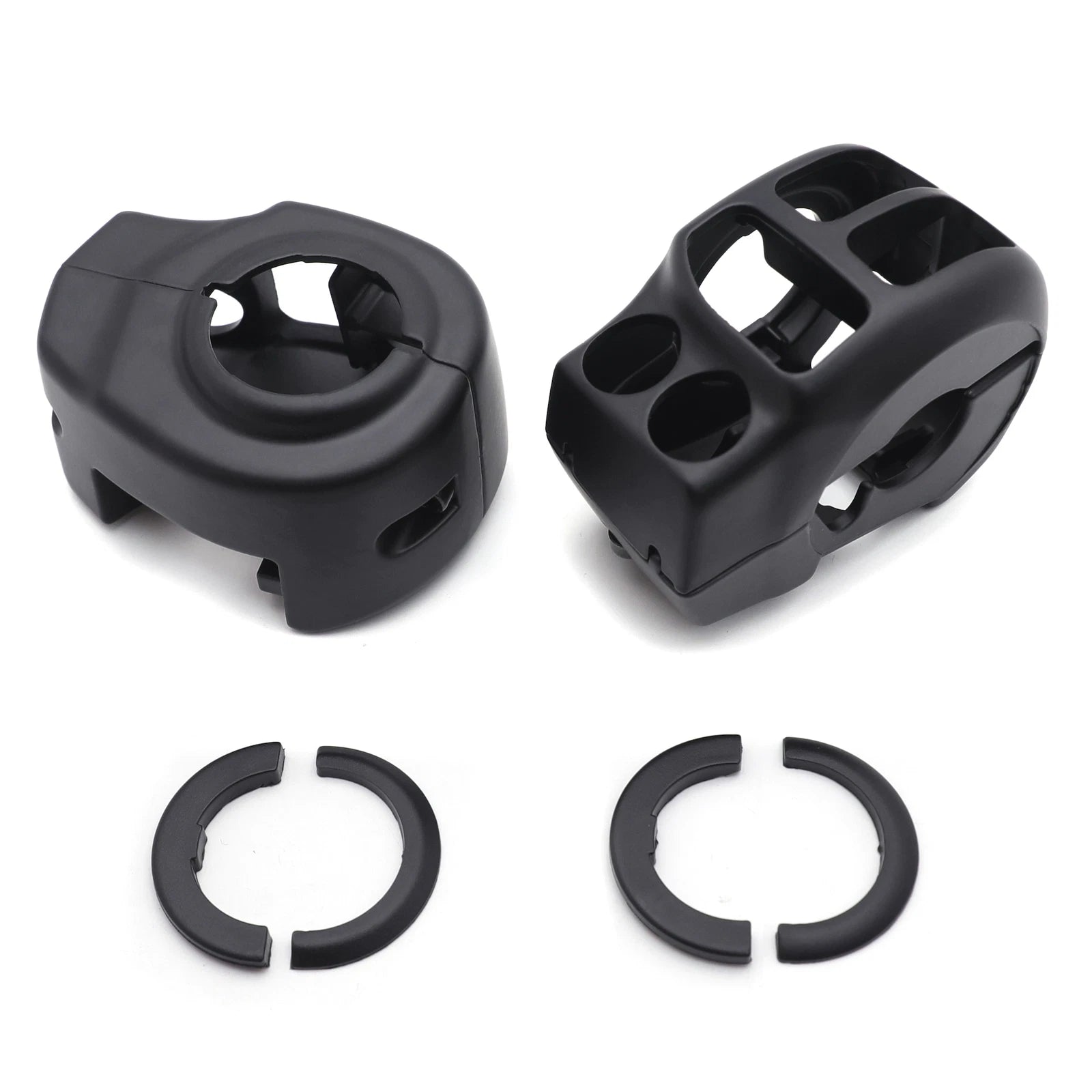 Switch Housing Cover Kit for Harley Touring (2014–2017) #71500185 Black