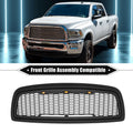 Front Grille Assembly with LED Lights for Dodge Ram 3500 (2010) 767153638121