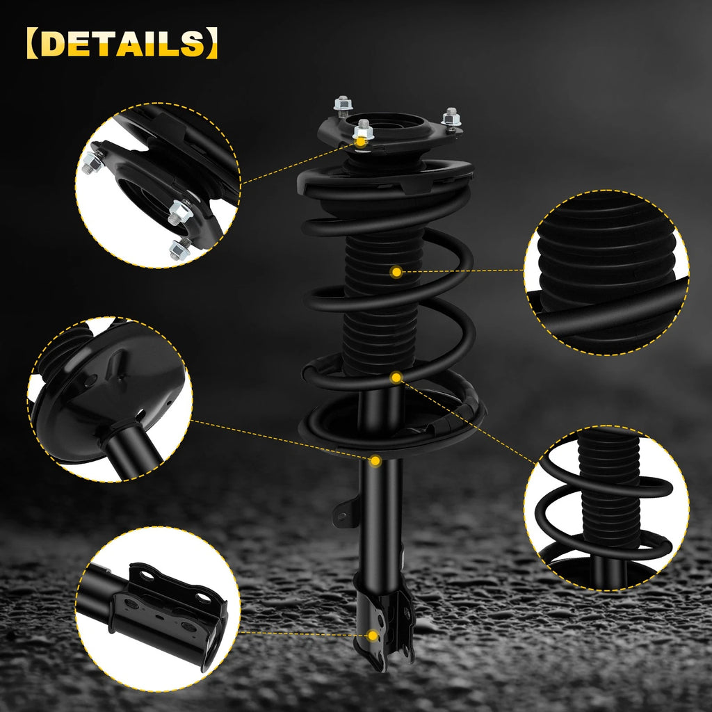 Set of 2 Front Complete Struts with Spring for Toyota RAV4