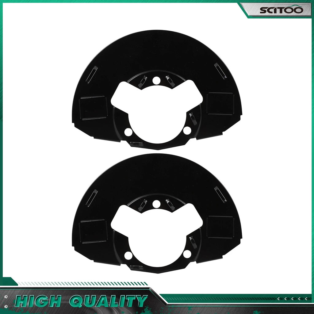 Front LH & RH Brake Backing Plate for GMC Sierra 1500 HD (2005–2006)