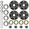 Hub Kit for Mobile Home Trailer 6000# Axle 6 Lug 6x5.5