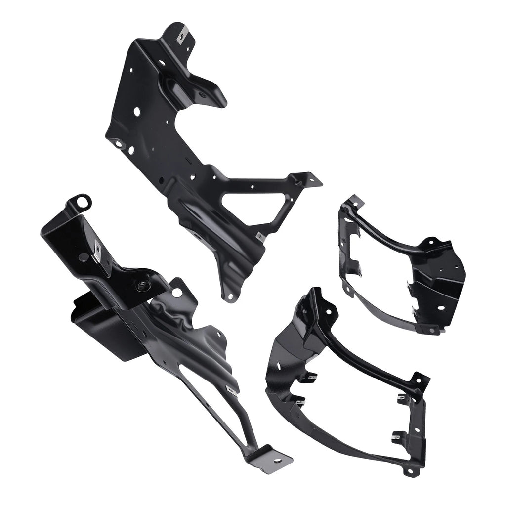 Set of 2 Front Bumper Brackets for Chevrolet Silverado 1500 (2016–2018)