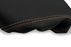 Console Lid Pull Over Cover for Infiniti FX35 (2003–2005) Orange Stitch