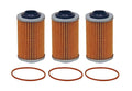 Set of 3 Engine Oil Filters for Cadillac Chevy GMC Pontiac Saab V6