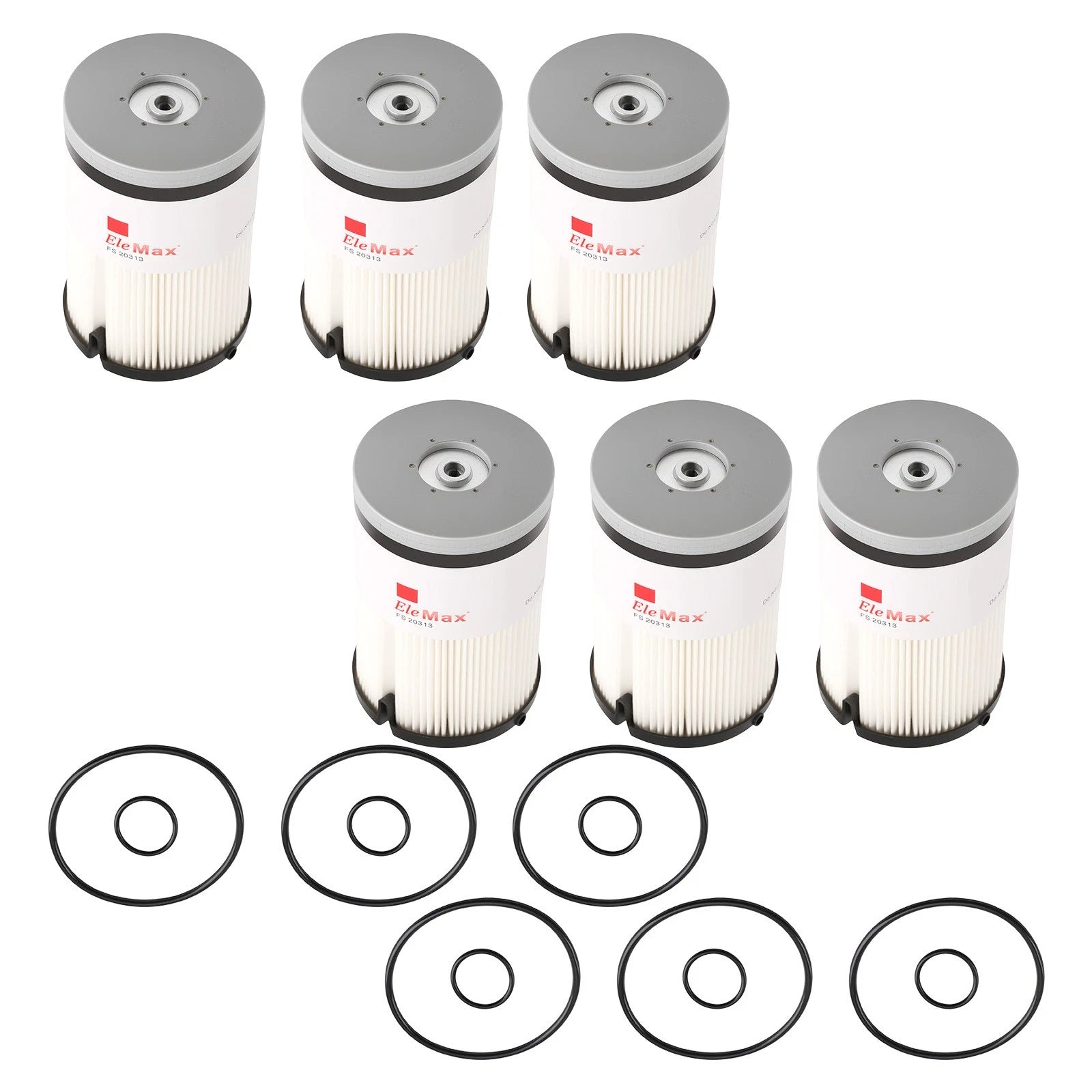 6X Fuel Separator for Volvo D11 D13 D13TC Mack MP7 MP8 (2010–2023)