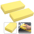 2Pcs Water Absorbing Foam Sponge for Car Wash Cleaning Tool