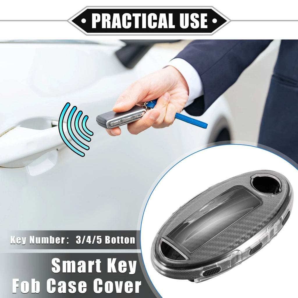 3 Button Remote Keyless Key Fob Cover for Nissan Serena X-Trail (2016–2023)