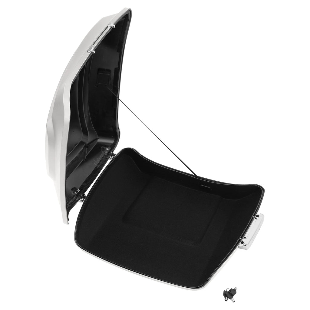 Razor Trunk for Harley Touring Street Road King Glide (2014–2024) White